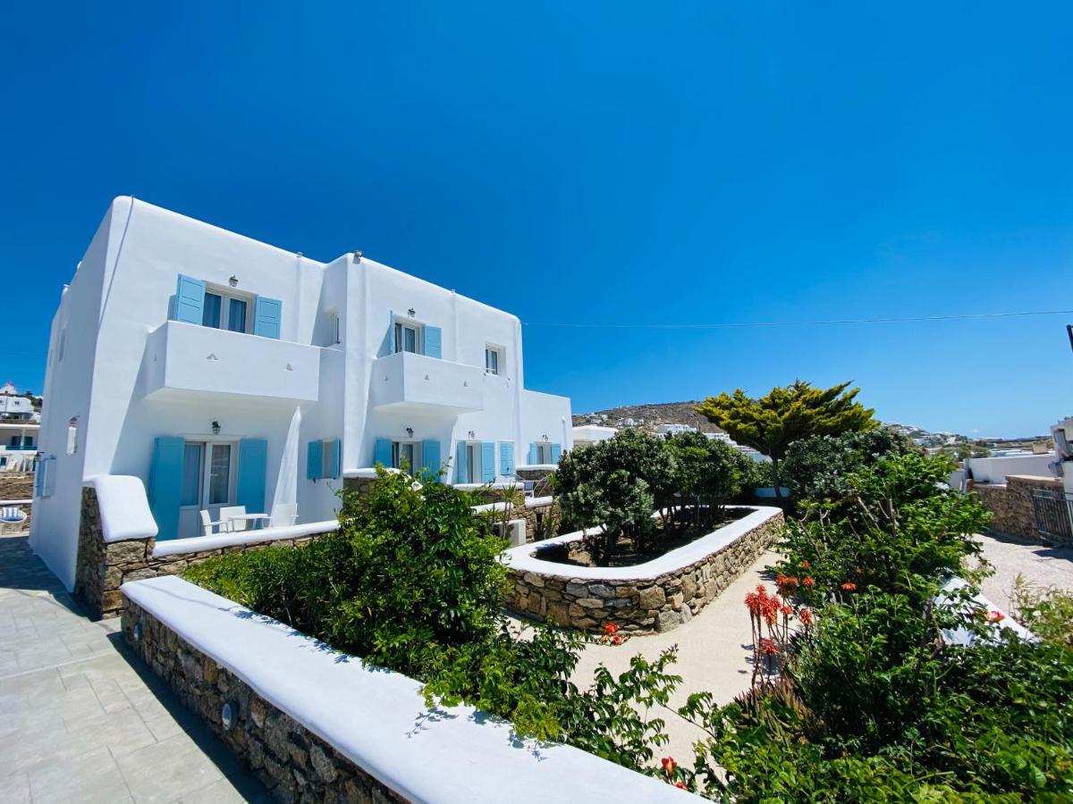 Eleftheria Hotel & Apartments Ornos  Ngoại thất bức ảnh